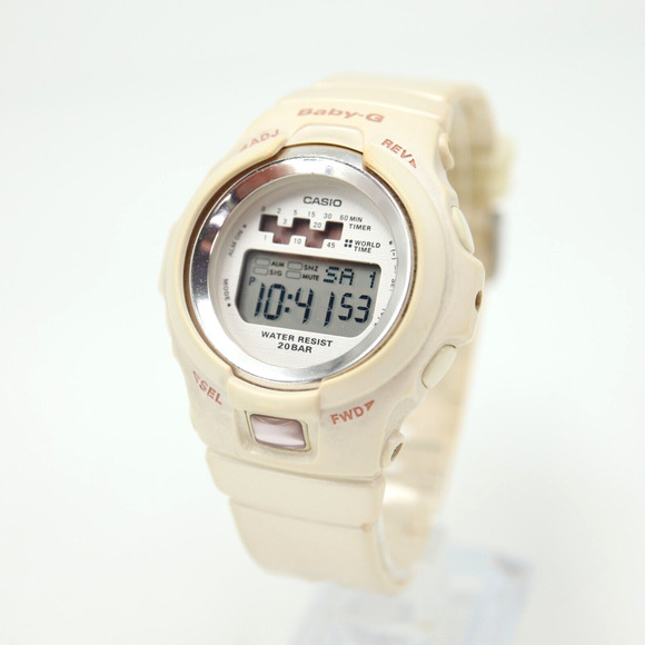 Rare Casio Puppy's Garden Baby G Shock Watch 41mm BG-1001PP 3035 w New Battery - Picture 1 of 16
